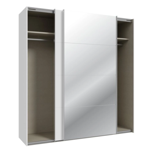 Szafa ubraniowa 200 cm Kolor Biały